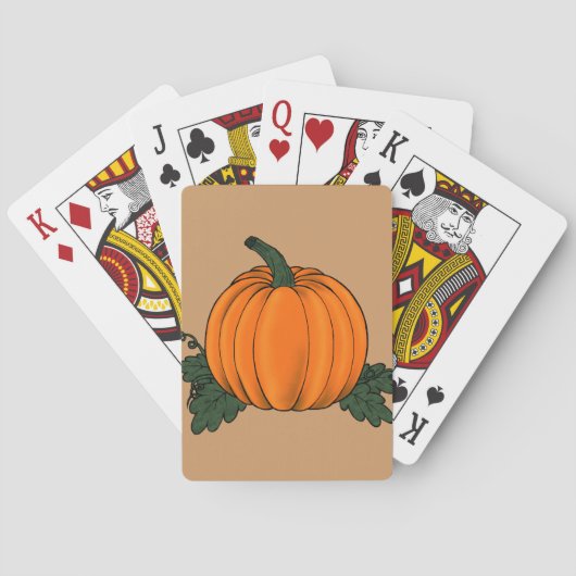 Pumpkin Patch Playing Cards Spielkarten (Rückseite)