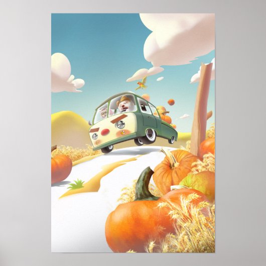 Pumpkin Patch Poster (Vorne)