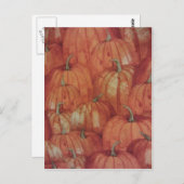 Pumpkin Patch Postkarte (Vorne/Hinten)