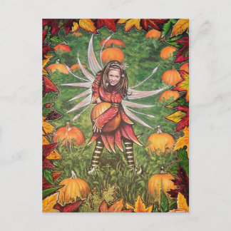 Pumpkin Patch Postkarte