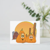 Pumpkin Patch Postkarte (Stehend Vorderseite)