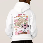 Pumpkin Patch Pumpkin Picking - Pink Pumpkin Hoodie (Rückseite)