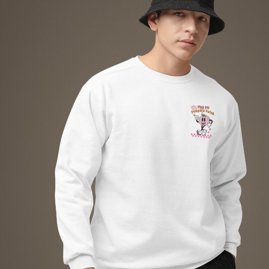 Pumpkin Patch Pumpkin Picking - Pink Pumpkin Sweatshirt