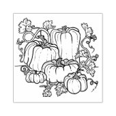 Pumpkin Patch Rubber-Briefmarke Gummistempel (Prägung)