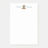 Pumpkin Patch Scarecrow 4x6 Post-It Notes Post-it Klebezettel (Vorderseite)