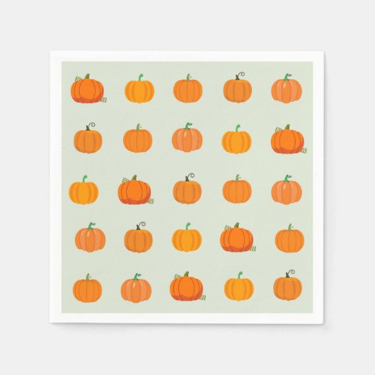 Pumpkin Patch Serviette (Vorderseite)