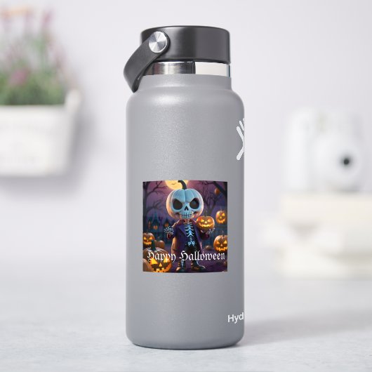Pumpkin Patch Skeleton Companion Aufkleber (HydroFlask)