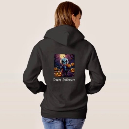 Pumpkin Patch Skeleton Companion Hoodie