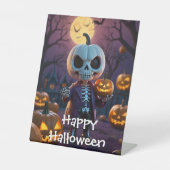 Pumpkin Patch Skeleton Companion Sockelschild (Vorderseite)