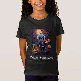 Pumpkin Patch Skeleton Companion T-Shirt