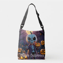 Pumpkin Patch Skeleton Companion Tasche