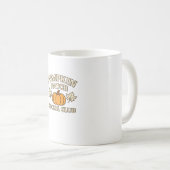 Pumpkin Patch Social Club - Gemütliche Herbstästhe Kaffeetasse (VorderseiteRechts)