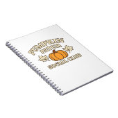 Pumpkin Patch Social Club - Gemütliche Herbstästhe Notizblock (Rechte Seite)