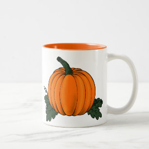 Pumpkin-Patch-Tasse Zweifarbige Tasse