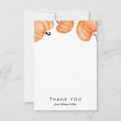 Pumpkin Patch Thank You Card Dankeskarte (Vorderseite)