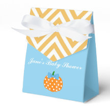 Pumpkin Patch Themed Boy Baby Showbox