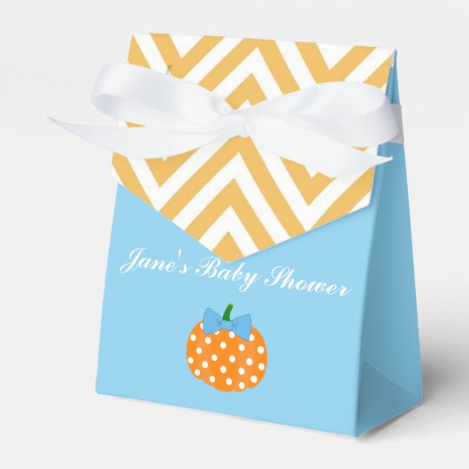 Pumpkin Patch Themed Boy Baby Showbox Geschenkschachtel (Vorderseite)