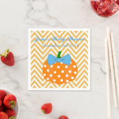 Pumpkin Patch Themed Boy Babydusche Napkins Serviette (Beispiel)