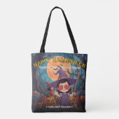 Pumpkin Patch Trick oder Treat Halloween Tasche (Rückseite)