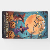 Pumpkin Patch Trick oder Treat Party Banner (Horizontal)