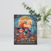 Pumpkin Patch UAWG — Kids Halloween RSVP Karte (Stehend Vorderseite)