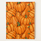 Pumpkin Patch Vibes nur Herbst Herbst Erntedank Planer (Rückseite)