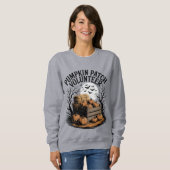 Pumpkin Patch Volunteer Halloween Sweatshirt (Vorne ganz)