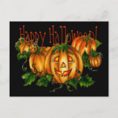 PUMPKIN PATCH VON SHARON SHARPE POSTKARTE (Vorderseite)