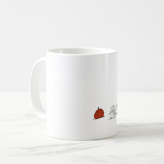 Pumpkin Patch Wagon Kaffeetasse (Vorderseite Links)
