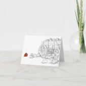 Pumpkin Patch Wagon Karte (Vorderseite)