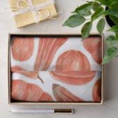 Pumpkin Patch Wasserfarbmuster Seidenpapier (Geschenk)