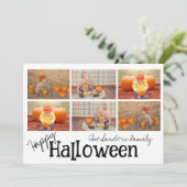 Pumpkin Patch Whimsy Feiertagskarte (Stehend Vorderseite)