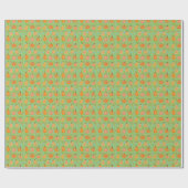 Pumpkin Patch Wrapping Paper Geschenkpapier (Flach)