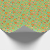 Pumpkin Patch Wrapping Paper Geschenkpapier (Ecke)
