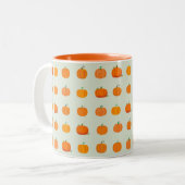 Pumpkin Patch Zweifarbige Tasse (Vorderseite Links)