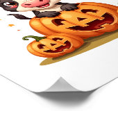Pumpkin-Patchkuh Poster (Ecke)