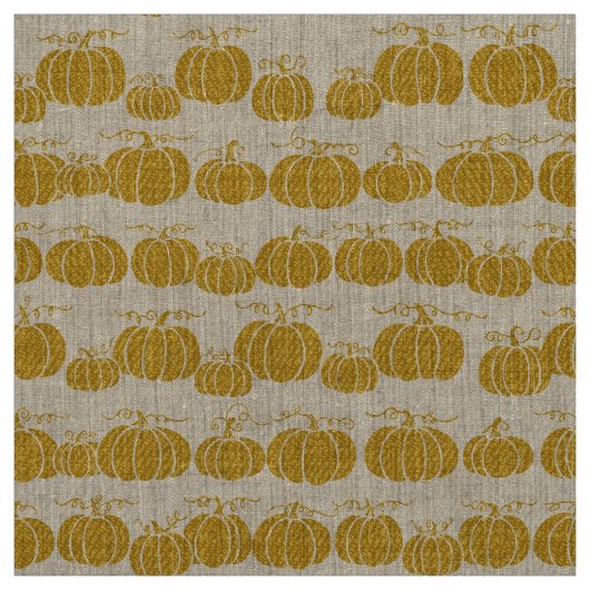 Pumpkin Pathe Stripe - Cinderella Gold Fabric Stoff (Muster)