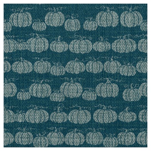 Pumpkin Pathe Stripe - Tonal Teal Stoff (Muster)