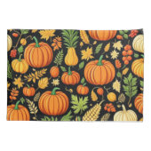 Pumpkin Pattern Ernte Tag Herbst Kissenbezug (Rückseite)