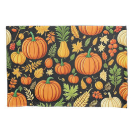 Pumpkin Pattern Ernte Tag Herbst Kissenbezug