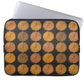 Pumpkin Pattern Orange Laptopschutzhülle (Vorderseite)