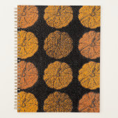 Pumpkin Pattern Orange Planer (Vorderseite)