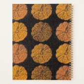 Pumpkin Pattern Orange Planer (Rückseite)
