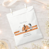 Pumpkin Penguin Funny Halloween Geschenktütchen (Ausgeschnitten)