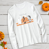 Pumpkin Penguin Funny Halloween Long Sleeve T-Shirt