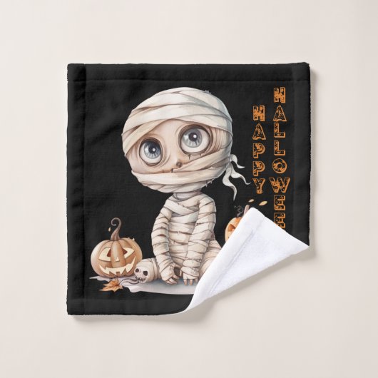 Pumpkin Perch Badhandtuch Set (Waschlappen)