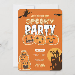 Pumpkin Perfection Halloween-Party Einladung