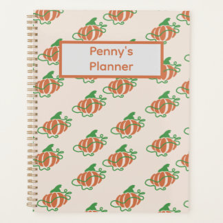 Pumpkin Personalisiert Planner Planer