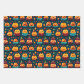 Pumpkin-Persönlichkeiten Geschenkpapier Set (Vorderseite 2)