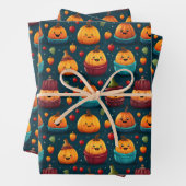 Pumpkin-Persönlichkeiten Geschenkpapier Set (Beispiel)
